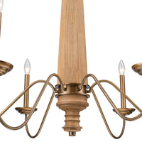 Dinner at 6 Light Chandelier