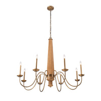 Dinner at 8 Light Chandelier