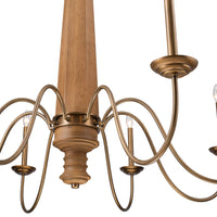 Dinner at 8 Light Chandelier