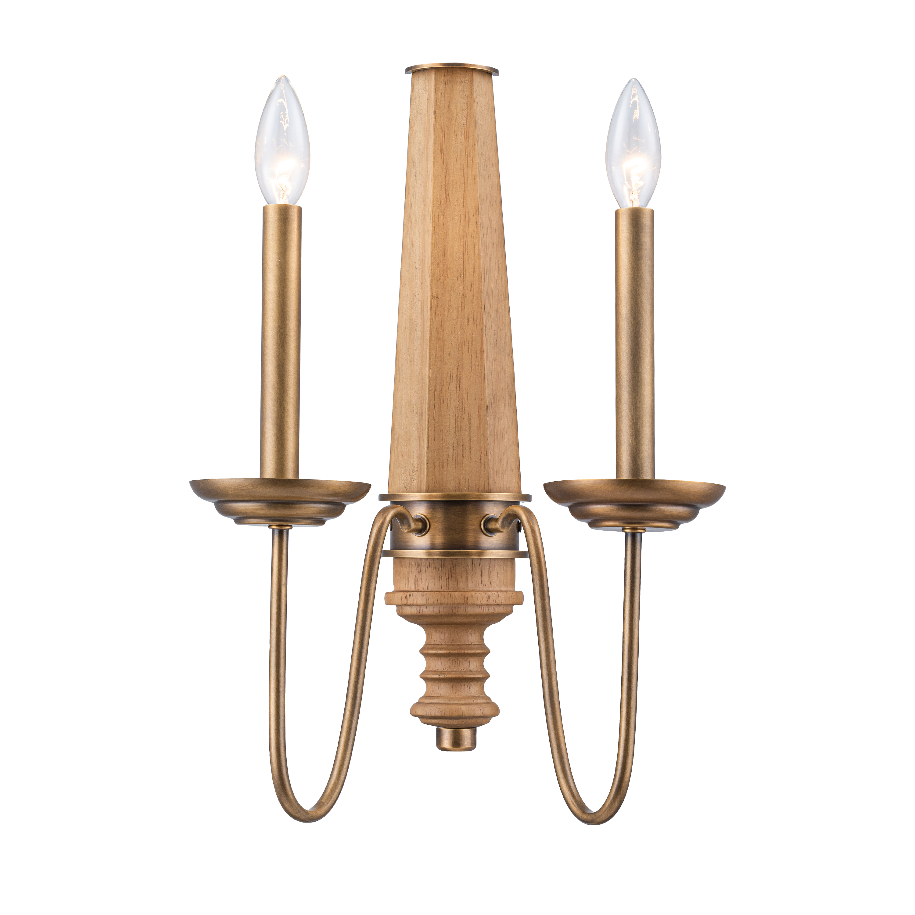 Dinner at 2 Light Wall Sconce