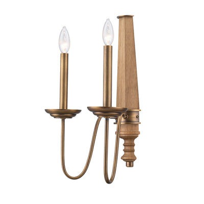 Dinner at 2 Light Wall Sconce