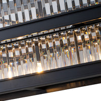 Double Take 6 Light 2-Tier Linear Chandeliers