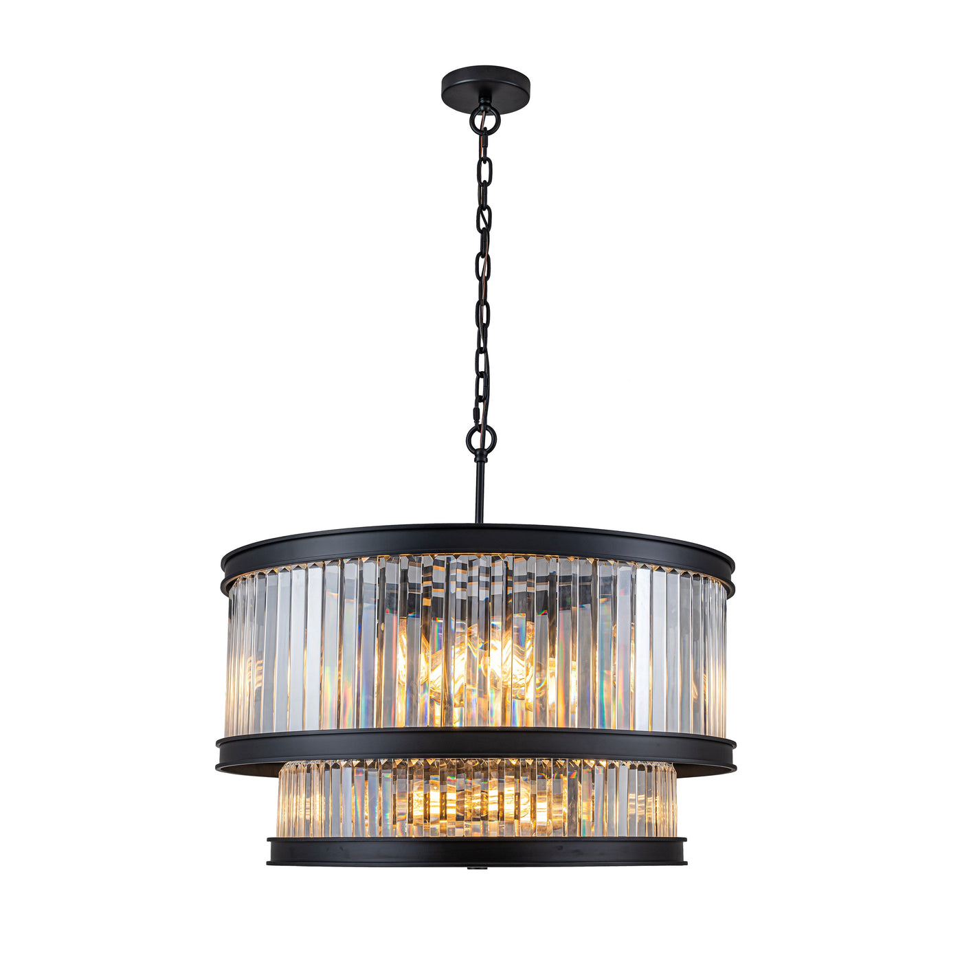 Double Take 14 Light 2-Tier Pendant