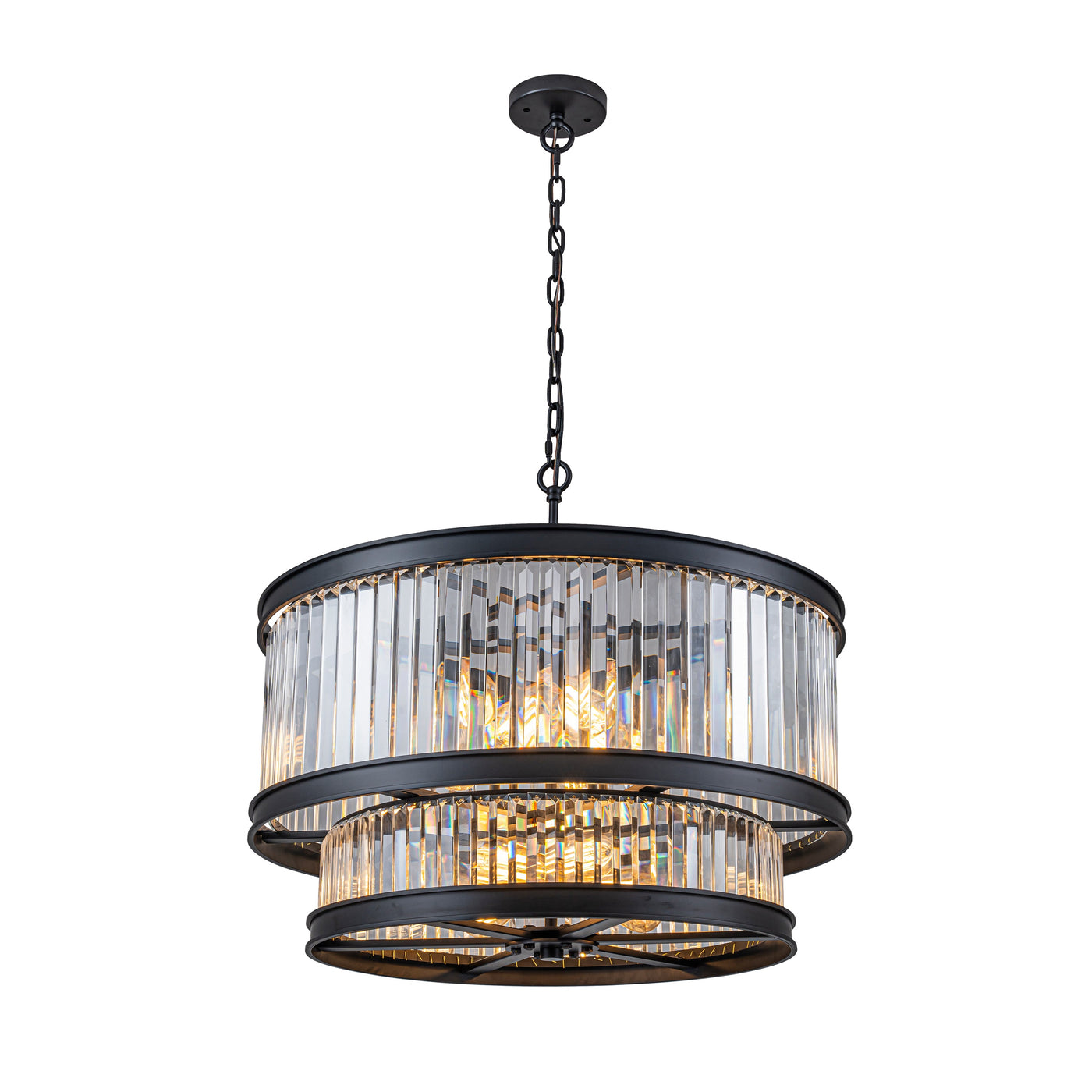 Double Take 14 Light 2-Tier Pendant