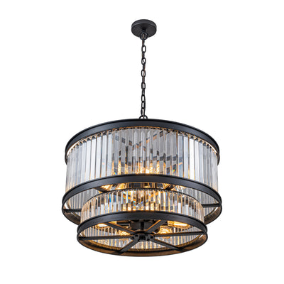 Double Take 14 Light 2-Tier Pendant