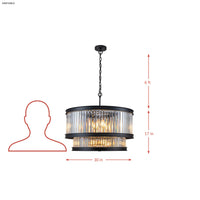 Double Take 14 Light 2-Tier Pendant