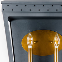 Midnight Manor 2 Light Sconce