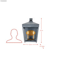 Midnight Manor 2 Light Sconce