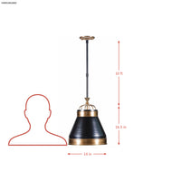 Savarin 1 Light Small Pendant