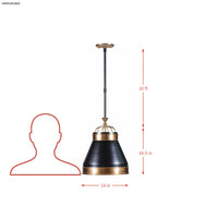 Savarin 1 Light Small Pendant