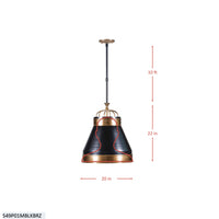 Savarin 1 Light Medium Pendant