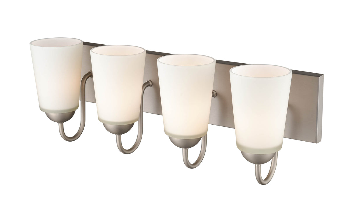 21.5'' Ivey Lake Satin Nickel 4 Light Bath Vanity