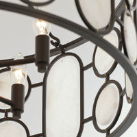 Oval Office 4 Light Semi Flush