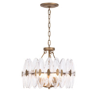 Aurora 4 Light Convertible Semi Flush