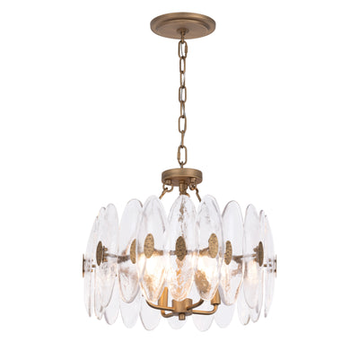 Aurora 4 Light Convertible Semi Flush