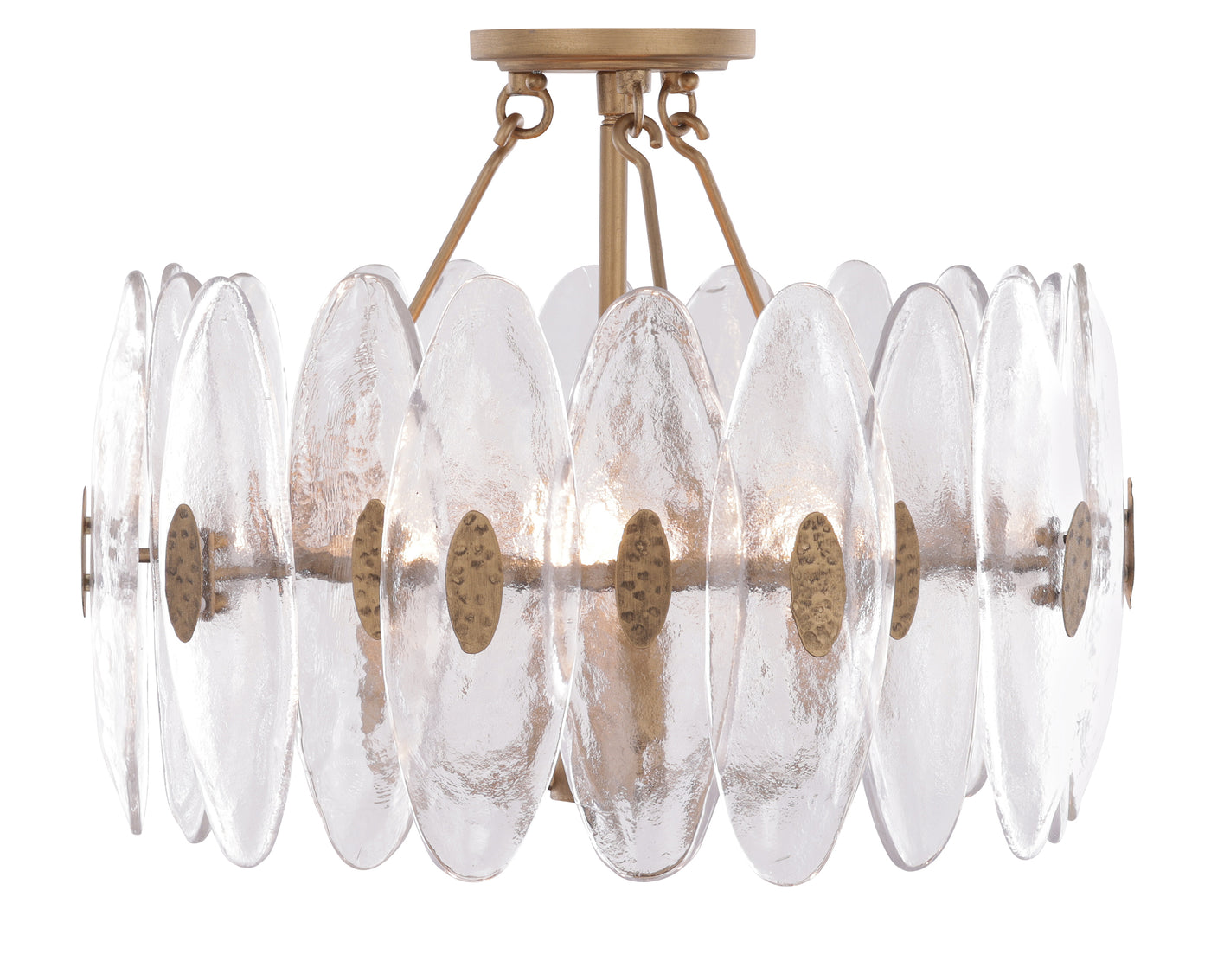 Aurora 4 Light Convertible Semi Flush