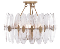 Aurora 4 Light Convertible Semi Flush