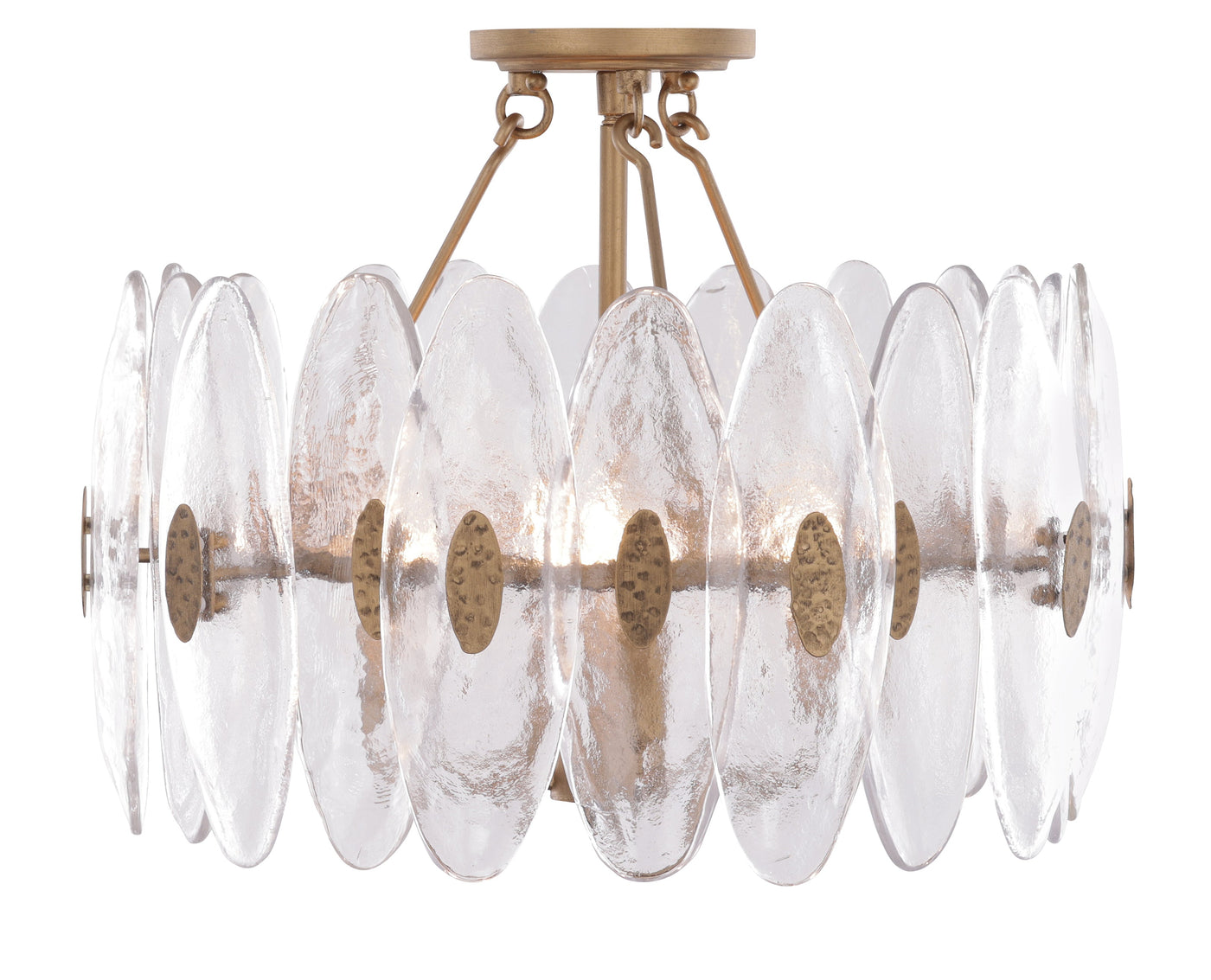 Aurora 4 Light Convertible Semi Flush