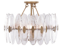 Aurora 4 Light Convertible Semi Flush