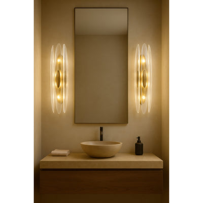 Aurora 4 Light Wall Sconce