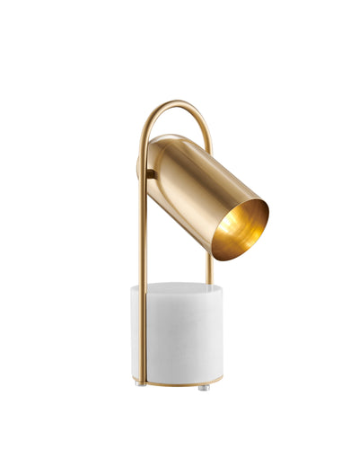 Chrysalism Gold Marble Table Lamp | Modern Elegance