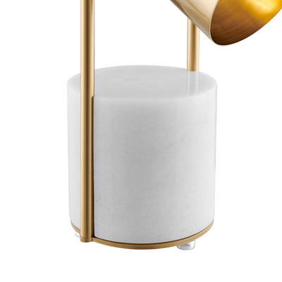 Chrysalism Gold Marble Table Lamp | Modern Elegance
