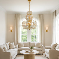Petal Court 9 Light Chandelier