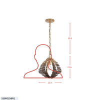 Construct 1 Light Pendant