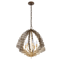 Construct 6 Light Pendant
