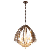Construct 6 Light Pendant