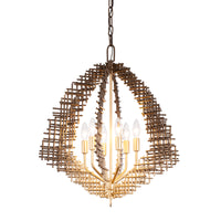 Construct 6 Light Pendant