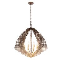 Construct 8 Light Pendant