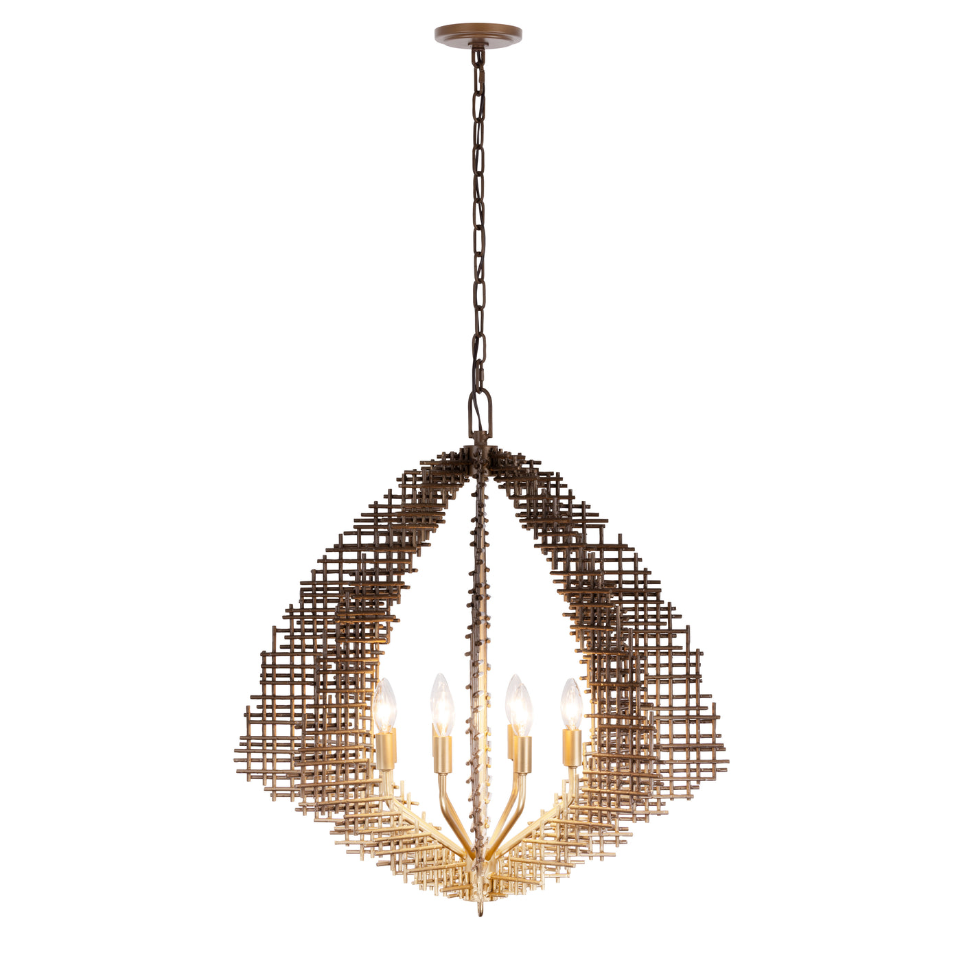 Construct 8 Light Pendant