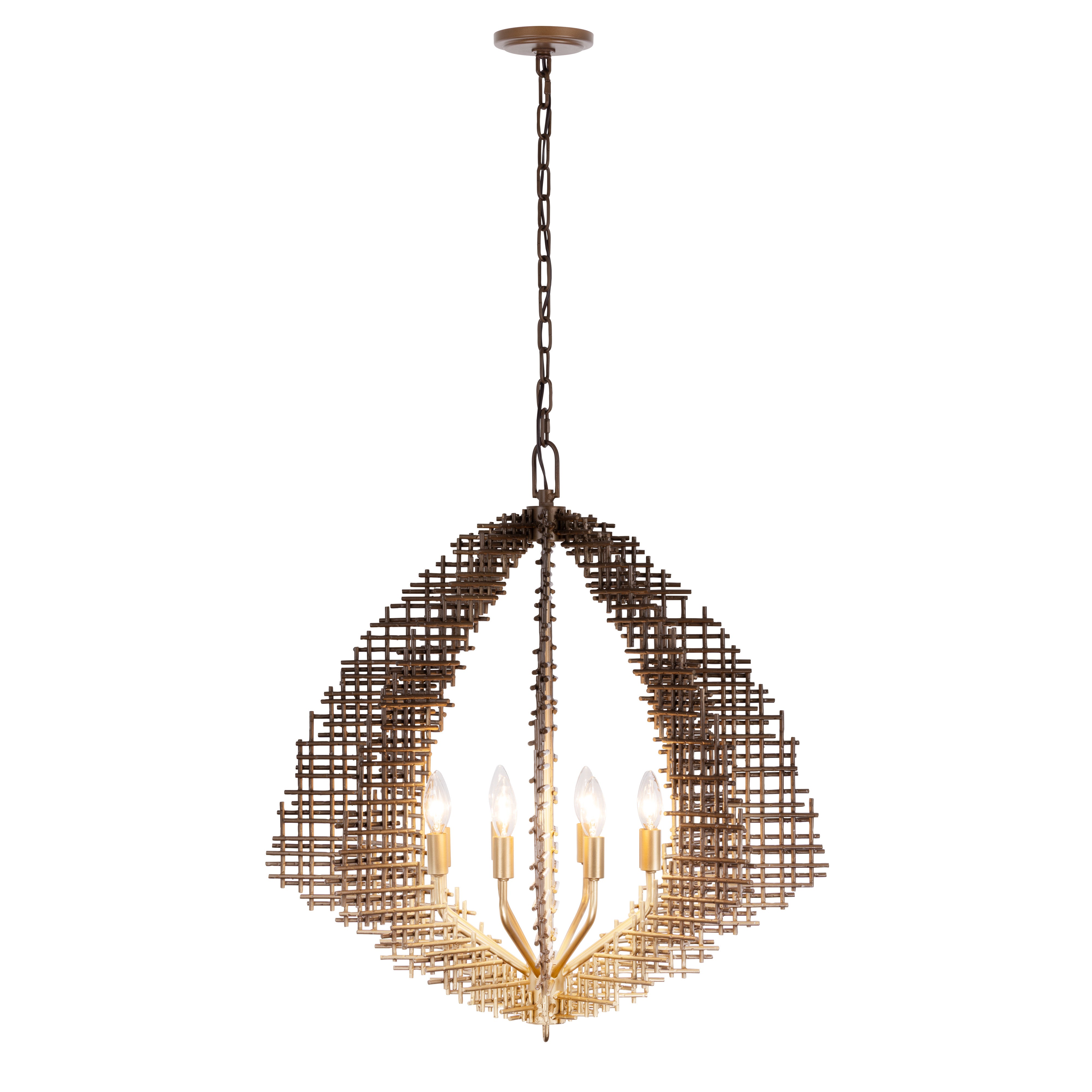 Construct 8 Light Pendant
