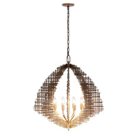 Construct 8 Light Pendant