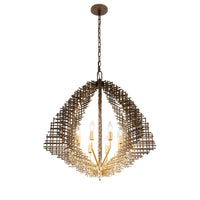 Construct 8 Light Pendant