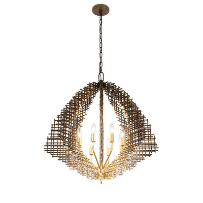 Construct 8 Light Pendant