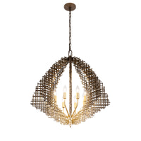 Construct 8 Light Pendant