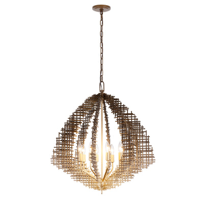 Construct 8 Light Pendant