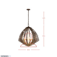 Construct 8 Light Pendant