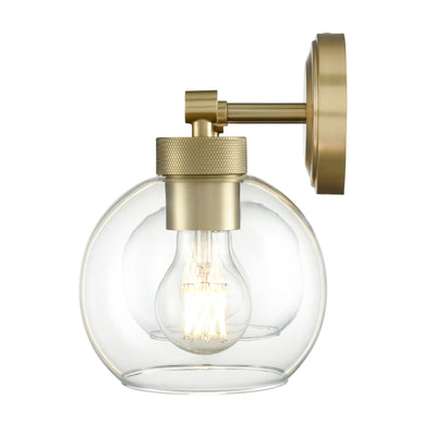 16'' Jonatan Vintage Brass 2 Light Bath Vanity