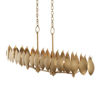 Petal Reign 6 Light Linear Pendants