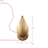 Petal Reign 1 Light Wall Sconce