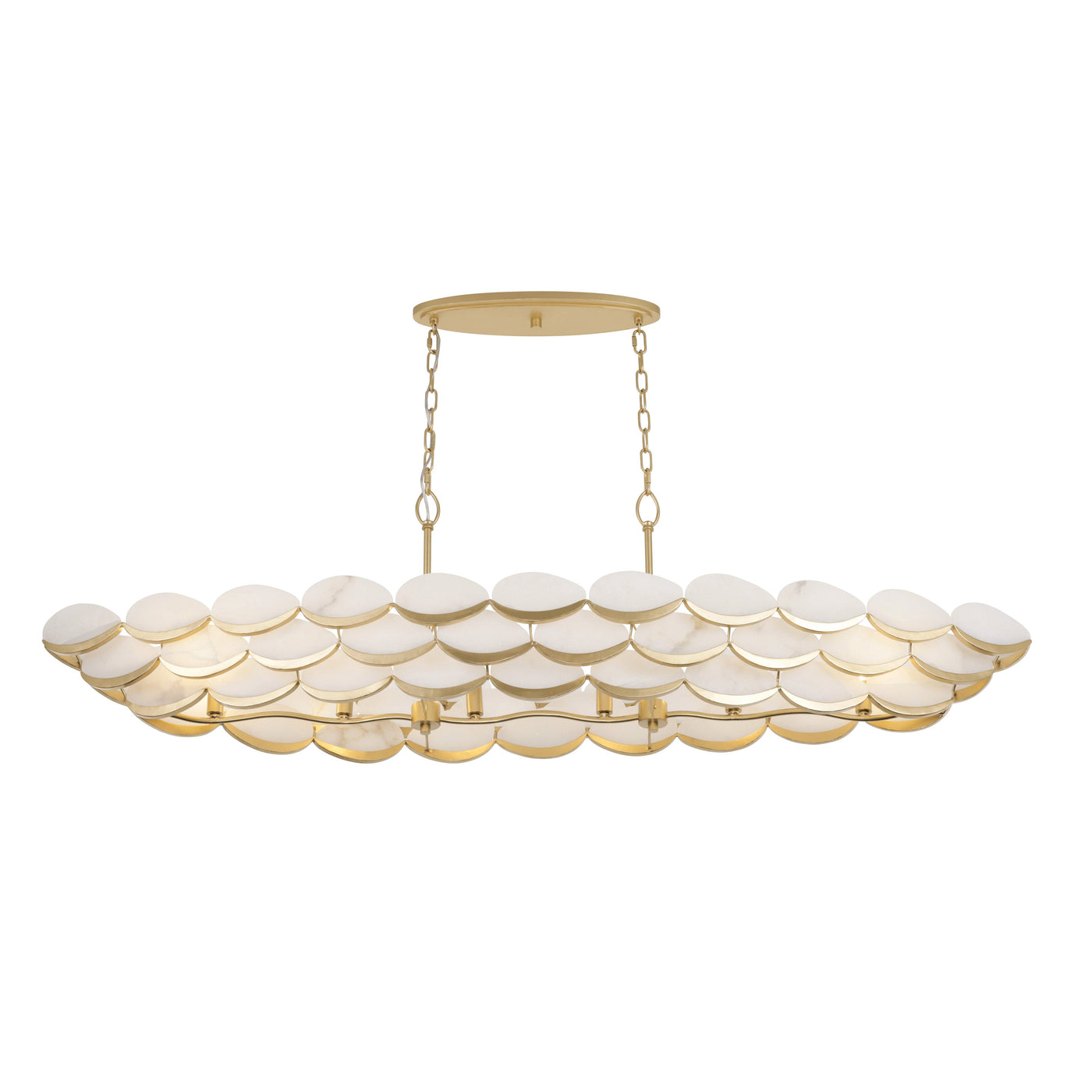 High Tide 6 Light linear Pendant