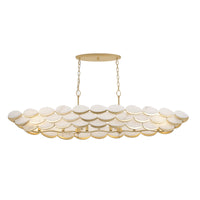 High Tide 6 Light linear Pendant