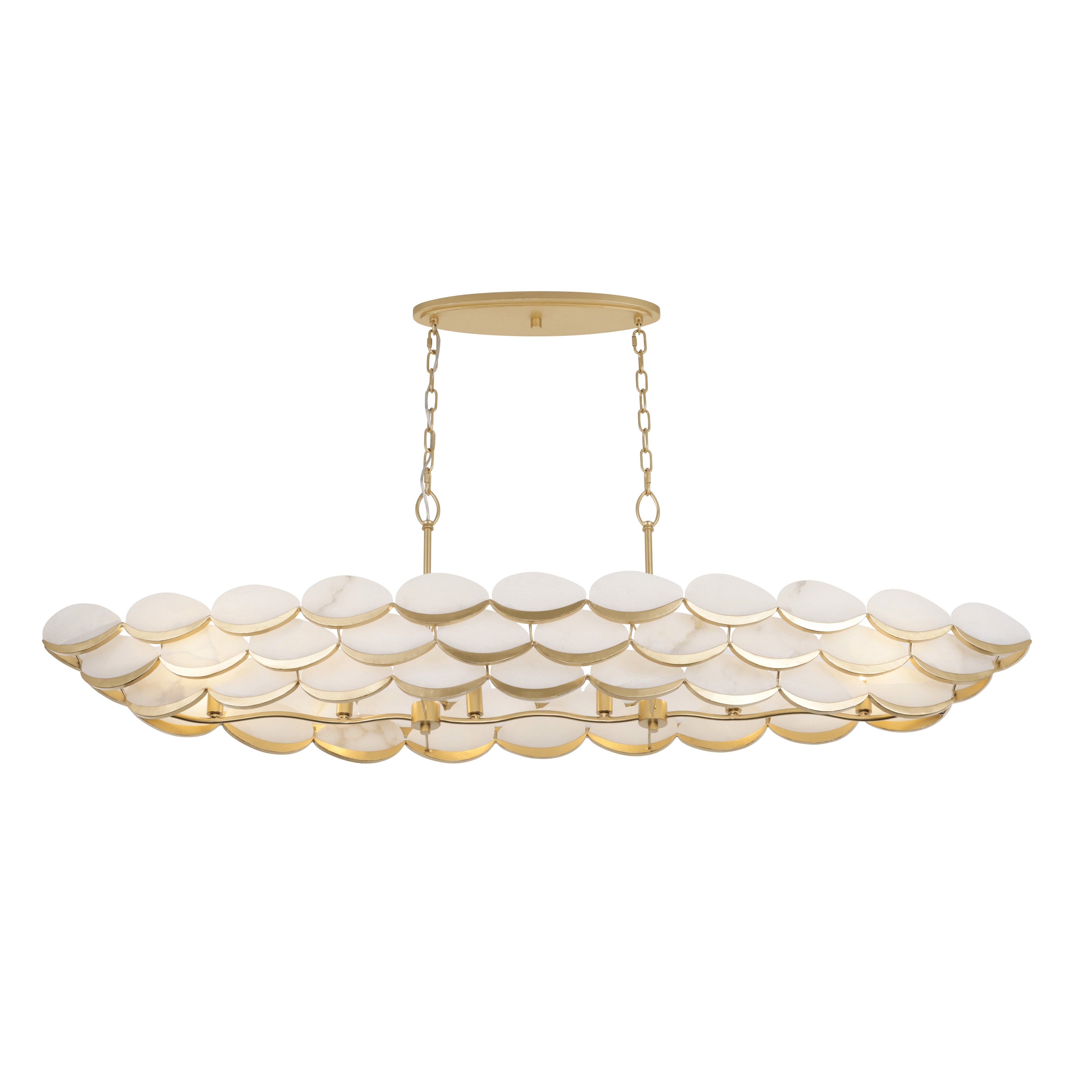 High Tide 6 Light linear Pendant