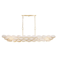 High Tide 6 Light linear Pendant