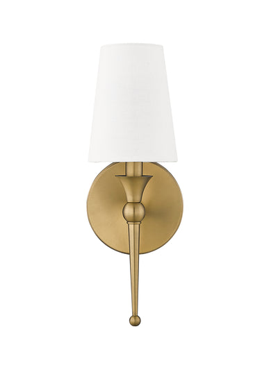 5''  Vintage Brass 1 Light Wall Sconce