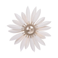Zanara 3 Light Pendant with 3D Printed Ceramic Leaves