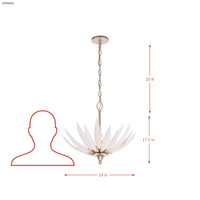 Zanara 3 Light Pendant